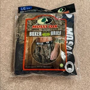 Mens Mossy Oak Boxer Briefs